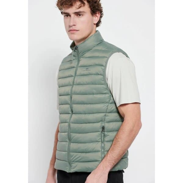 FBM007-004-01_DUSTY_GREEN_5 Ανδρικό Γιλέκο FUNKY BUDDHA FBM007-004-01 Πράσινο - Image 6