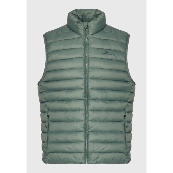 FBM007-004-01_DUSTY_GREEN_6 Ανδρικό Γιλέκο FUNKY BUDDHA FBM007-004-01 Πράσινο - Image 1