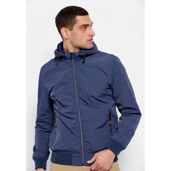 Ανδρικό Μπουφάν FUNKY BUDDHA FBM007-008-01 Μπλέ - Image 2