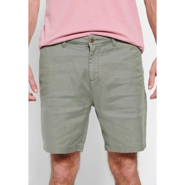 Ανδρική Βερμούδα CHINO FUNKY BUDDHA FBM007-011-03 Πράσινο - Image 3