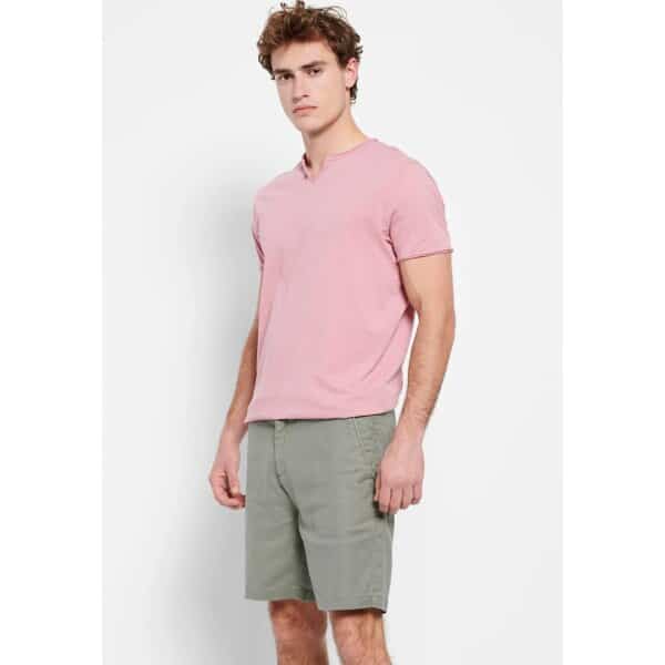 Ανδρική Βερμούδα CHINO FUNKY BUDDHA FBM007-011-03 Πράσινο - Image 6