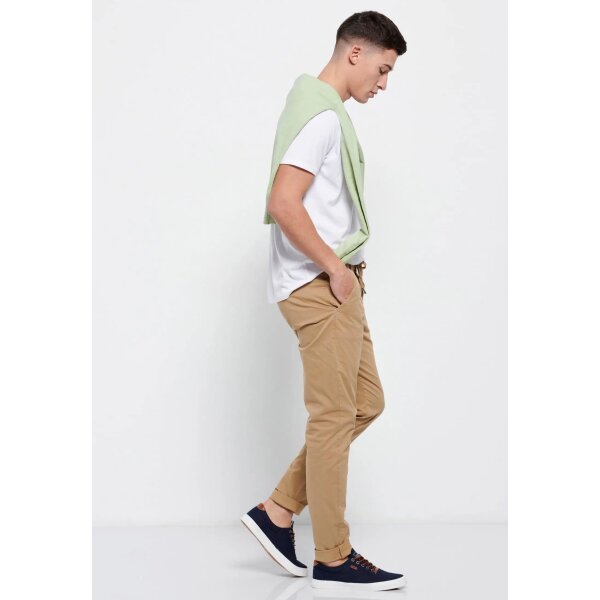 FBM007-012-02_VINTAGE_BEIGE_3 Ανδρικό Παντελόνι CHINO FUNKY BUDDHA FBM007-012-02 Μπέζ - Image 3