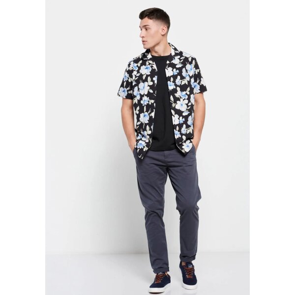 Ανδρικό Πουκάμισο FUNKY BUDDHA FBM007-070-05 Μαύρο - Image 2