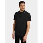 Ανδρικό POLO GUESS PAUL PIQUE M2YP25KARS0 Μαύρο