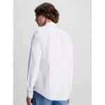 Ανδρικό Πουκάμισο Calvin Klein LOGO SLIM STRETCH J30J319065 Λευκό - Image 2