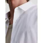 Ανδρικό Πουκάμισο Calvin Klein LOGO SLIM STRETCH J30J319065 Λευκό - Image 3