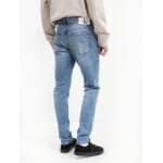 Ανδρικό Παντελόνι Τζιν CALVIN KLEIN SLIM TAPER J30J322802 Mπλέ Ανοιχτό - Image 3