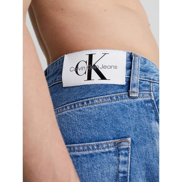 J30J322826_1A4_alternate2 Ανδρικό Παντελόνι Τζιν CALVIN KLEIN DAD J30J322826 Mπλέ - Image 3