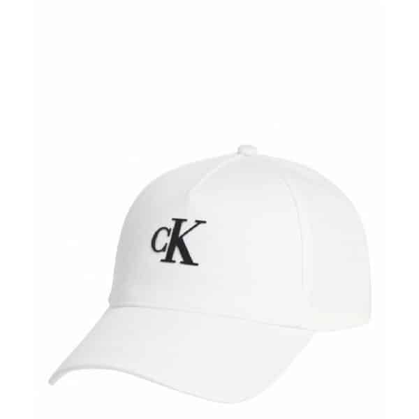K50K510182-YAF-1-600 Ανδρικό Καπέλο CALVIN KLEIN ESSENTIAL K50K510182 Λευκό - Image 1