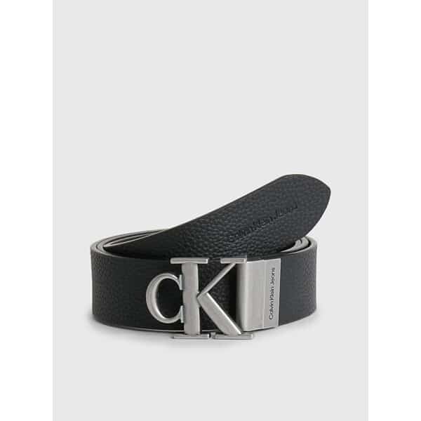 K50K510469_0GL_main Ανδρική Ζώνη Διπλής Όψης CALVIN KLEIN K50K510469 BELT 35MM Μαύρο Καφέ - Image 1
