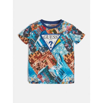Παιδική Μπλούζα GUESS με στάμπα all over L3GI04K8HM3-P7H3