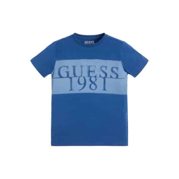 L3GI07_K8HM0_G7T2_1 Παιδική Μπλούζα GUESS Μπλέ L3GI07K8HM0-G7T2 - Image 1