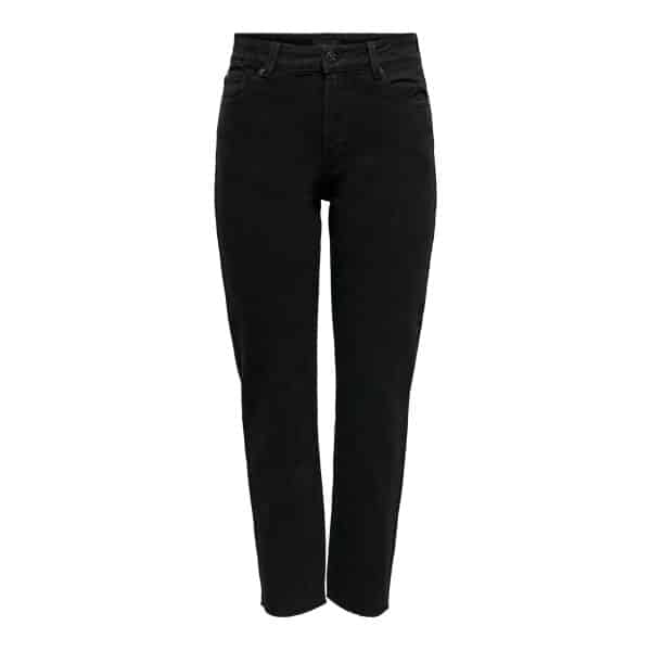 ONLY_AutumnWinter2021_3505992_15219264 ΓΥΝΑΙΚΕΙΟ ΠΑΝΤΕΛΟΝΙ ΜΑΥΡΟ ONLEMILY STRETCH LIFE HW S A CRO718 NOOS 15219264 - Image 2