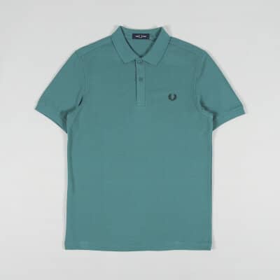 Ανδρική Μπλούζα POLO FRED PERRY PLAIN PIQUE M6000 Πράσινο