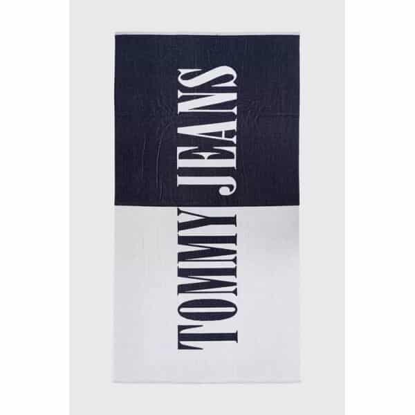 SS23-AKU067-59A_F1 Ανδρική Πετσέτα TOMMY JEANS TOWEL UU0UU00072 Μπλέ - Image 1