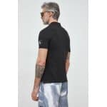 Ανδρική Μπλούζα POLO CALVIN KLEIN J30J322850 MONOLOGO BADGE Μαύρο - Image 2