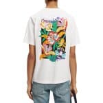 Ανδρική Μπλούζα SCOTCH & SODA ENDLESS SUMMER 171694 Λευκό - Image 3