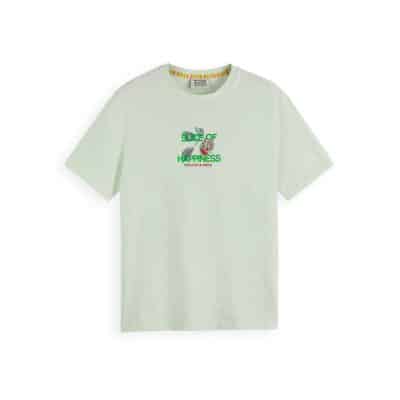 Ανδρική Μπλούζα SCOTCH & SODA ENDLESS SUMMER 171694 Πράσινο