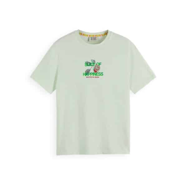 Scotch-&-Sod_SS23_0108_171694 Ανδρική Μπλούζα SCOTCH & SODA ENDLESS SUMMER 171694 Πράσινο - Image 1