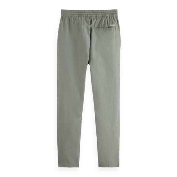 Aνδρικό Παντελόνι SCOTCH & SODA WARREN LINEN TWILL Χακί - Image 2