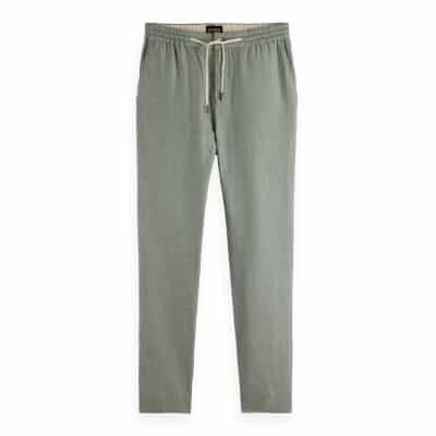 Aνδρικό Παντελόνι SCOTCH & SODA WARREN LINEN TWILL Χακί