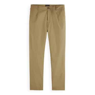 Aνδρικό Παντελόνι SCOTCH & SODA BLAKE POPLIN CHINO 171535 Χακί