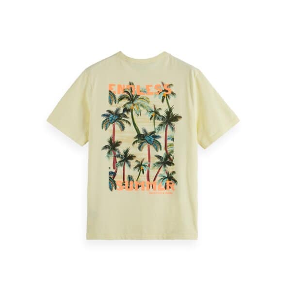 Ανδρική Μπλούζα SCOTCH & SODA ENDLESS SUMMER 171694 Κίτρινο - Image 2