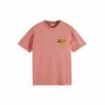 Ανδρική Μπλούζα SCOTCH & SODA WASHED 171698 Ροζ