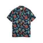 Ανδρικό Πουκάμισο SCOTCH & SODA 171643 SLEEVED CAMP Μπλέ
