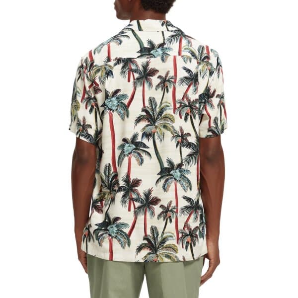 Scotch-&-Sod_SS23_5732_171643 (5) Ανδρικό Πουκάμισο SCOTCH & SODA  SLEEVED CAMP 171643 Λευκό - Image 4