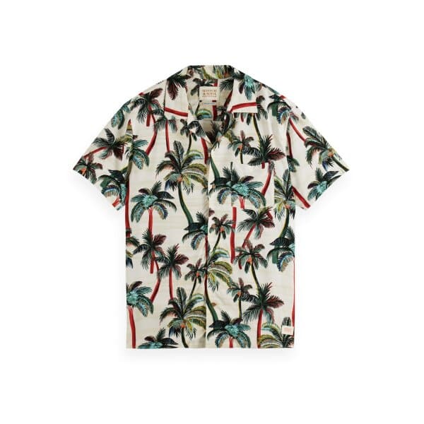 Scotch-&-Sod_SS23_5732_171643 (7) Ανδρικό Πουκάμισο SCOTCH & SODA  SLEEVED CAMP 171643 Λευκό - Image 1