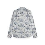 Ανδρικό Πουκάμισο SCOTCH & SODA PRINTED POPLIN 171623 Λευκό - Image 2
