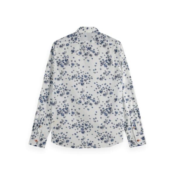 Ανδρικό Πουκάμισο SCOTCH & SODA PRINTED POPLIN 171623 Λευκό - Image 2