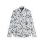 Ανδρικό Πουκάμισο SCOTCH & SODA PRINTED POPLIN 171623 Λευκό