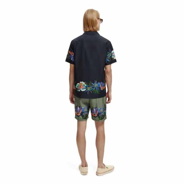 Scotch-&-Sod_SS23_5834_171649 (2) Ανδρικό Πουκάμισο SCOTCH & SODA  VOILE PRINTED 171649 Μπλέ - Image 3