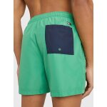 Ανδρικό Μαγιό Βερμούδα TOMMY JEANS DRAWSTRING COLORBLOCK UM0UM02753 Πράσινο Μπλέ - Image 3