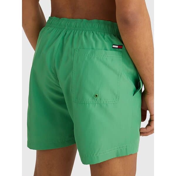 UM0UM02954_LY3_alternate2 Ανδρικό Μαγιό Βερμούδα TOMMY JEANS MEDIUM DRAWSTRING UM0UM02954 Πράσινο - Image 3