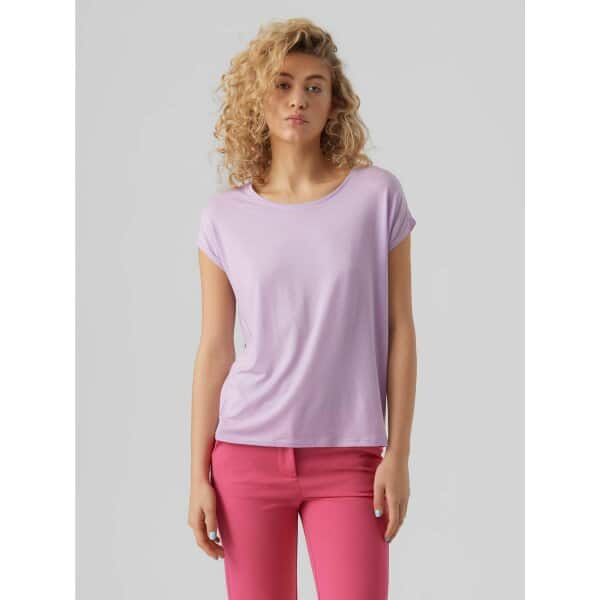 VERO-MODA_SpringSummer2023_orchid-bloom_10284468_2 ΓΥΝΑΙΚΕΙΑ ΜΠΛΟΥΖΑ ΜΩΒ VERO MODA10284468 - Image 1