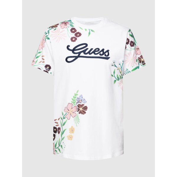 Ανδρική Μπλούζα GUESS M3GI07K8FQ4 Λευκό - Image 1