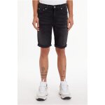 Ανδρική Βερμούδα Τζιν CALVIN KLEIN SLIM J30J322789 Μαύρο - Image 3
