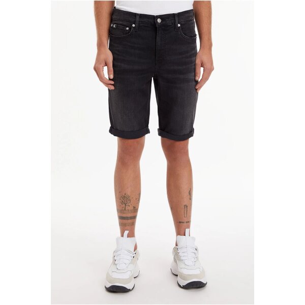 calvin-klein-jeans-j30j322789-1by-denim-black-2 Ανδρική Βερμούδα Τζιν CALVIN KLEIN SLIM J30J322789 Μαύρο - Image 3
