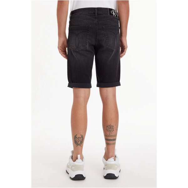 calvin-klein-jeans-j30j322789-1by-denim-black-3 Ανδρική Βερμούδα Τζιν CALVIN KLEIN SLIM J30J322789 Μαύρο - Image 4