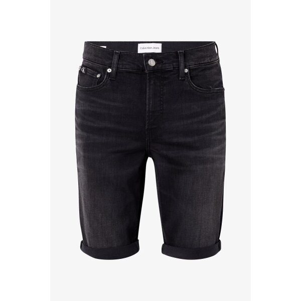 calvin-klein-jeans-j30j322789-1by-denim-black Ανδρική Βερμούδα Τζιν CALVIN KLEIN SLIM J30J322789 Μαύρο - Image 1