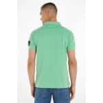 Ανδρική Μπλούζα POLO CALVIN KLEIN J30J322850 MONOLOGO BADGE Πράσινο - Image 4