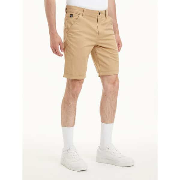 Ανδρική Βερμούδα CALVIN KLEIN CHINO J30J322912 Μπέζ - Image 4
