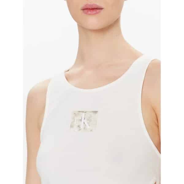 calvin-klein-jeans-top-j20j221062-ecru-regular-fit (3) Γυναικεία Μπλούζα  Calvin Klein Λεύκο J20J221062-YBH - Image 4