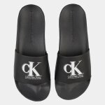 Ανδρική Παντόφλα CALVIN KLEIN SLIDE OVERSIZED YM0YM00662 Μαύρο
