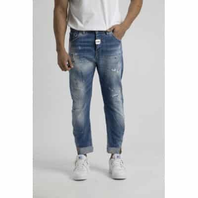 Ανδρικό Παντελόνι Τζιν COSI JEANS 61-CHIAIA4 Μπλέ Ανοιχτόχρωμο