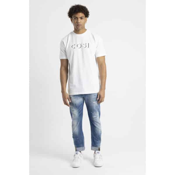 Ανδρικό Παντελόνι Τζιν COSI JEANS 61-CHIAIA4 Μπλέ Ανοιχτόχρωμο - Image 5