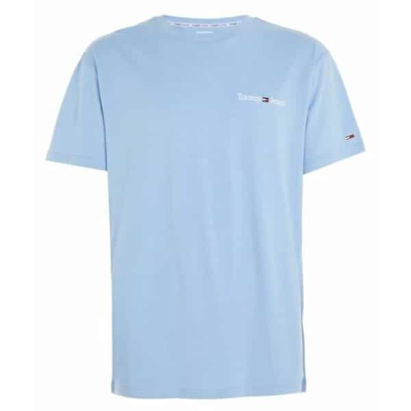 Ανδρική Μπλούζα TOMMY JEANS LINEAR CHEST DM0DM15790 Γαλάζιο - Image 1